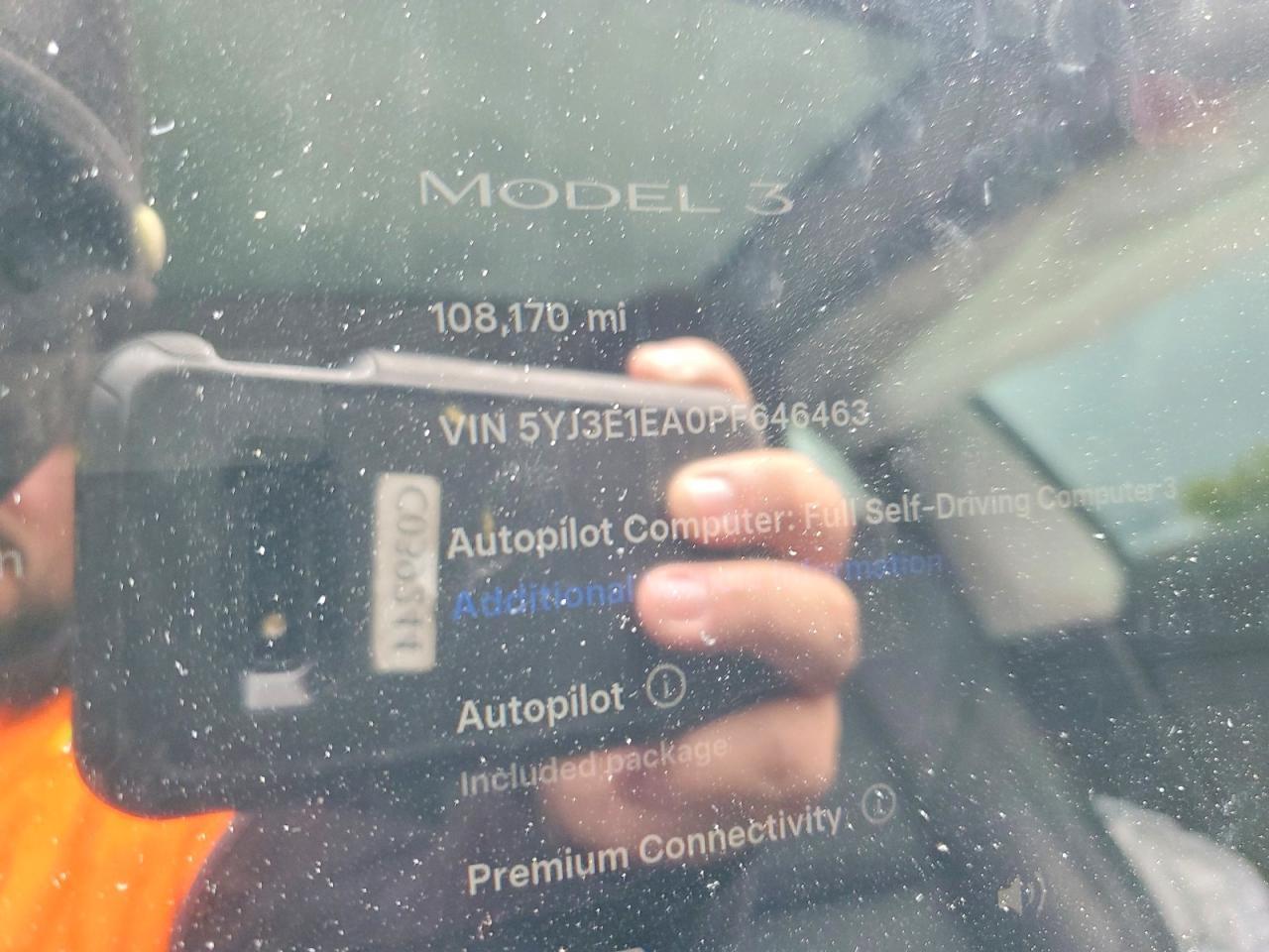 2023 TESLA MODEL 3