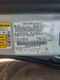 2017 FORD FUSION