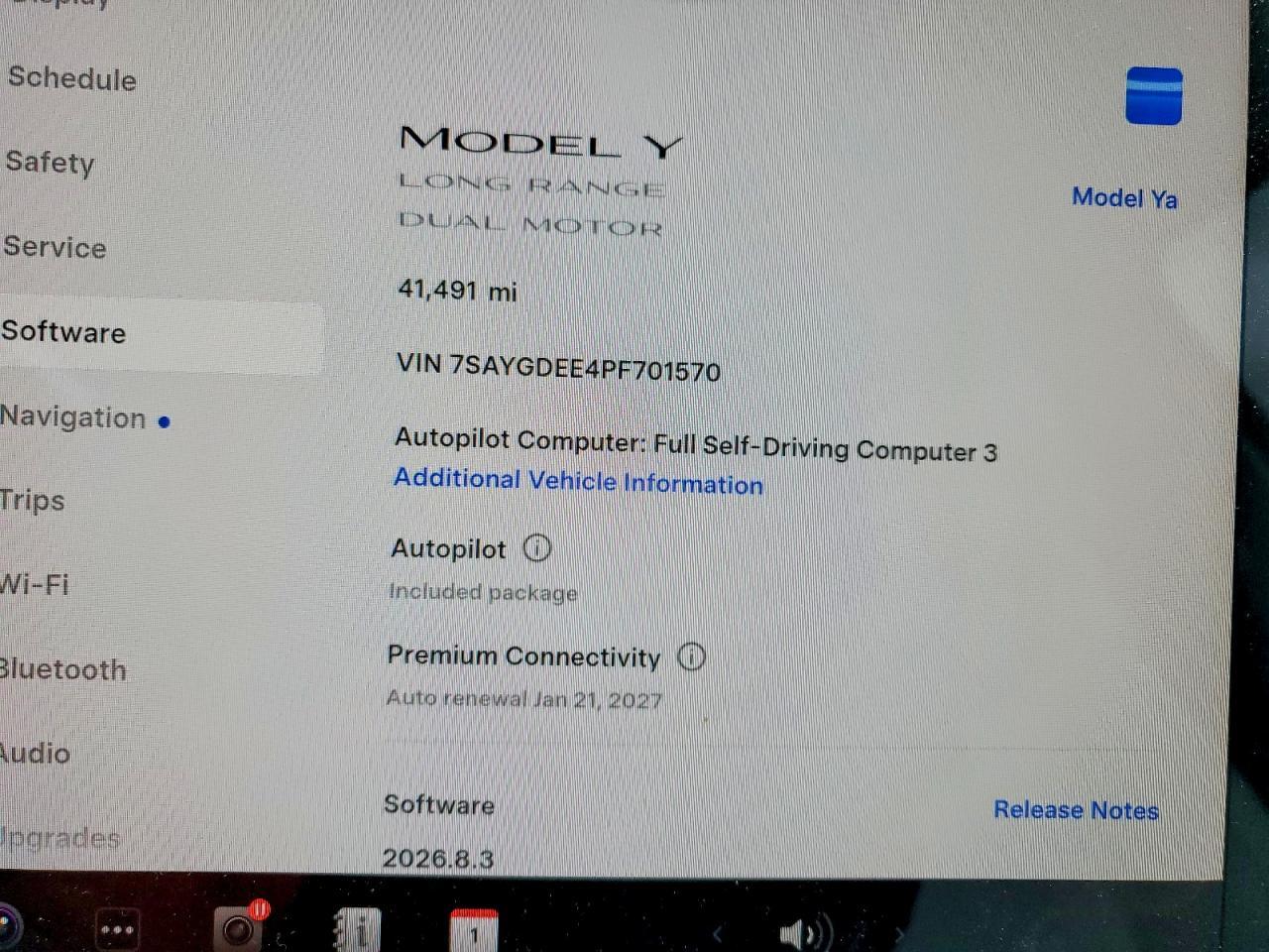 2023 TESLA MODEL Y