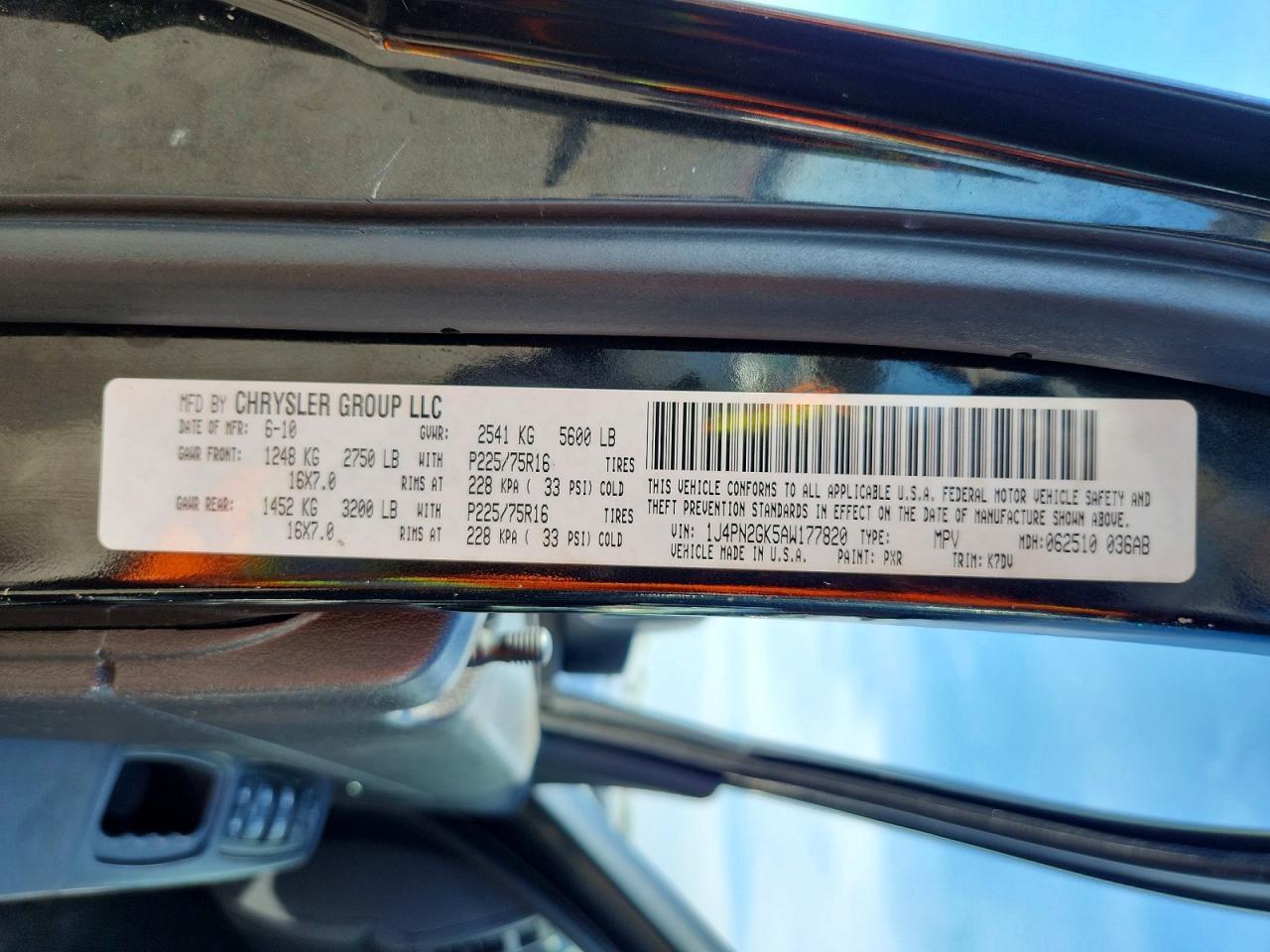 2010 JEEP Liberty