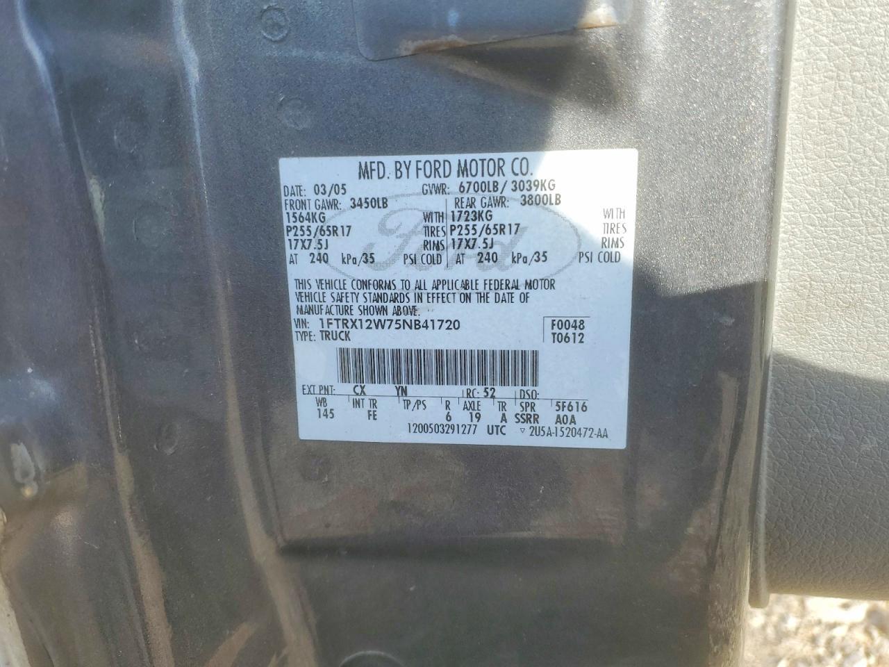 2005 FORD F-150 Lightning
