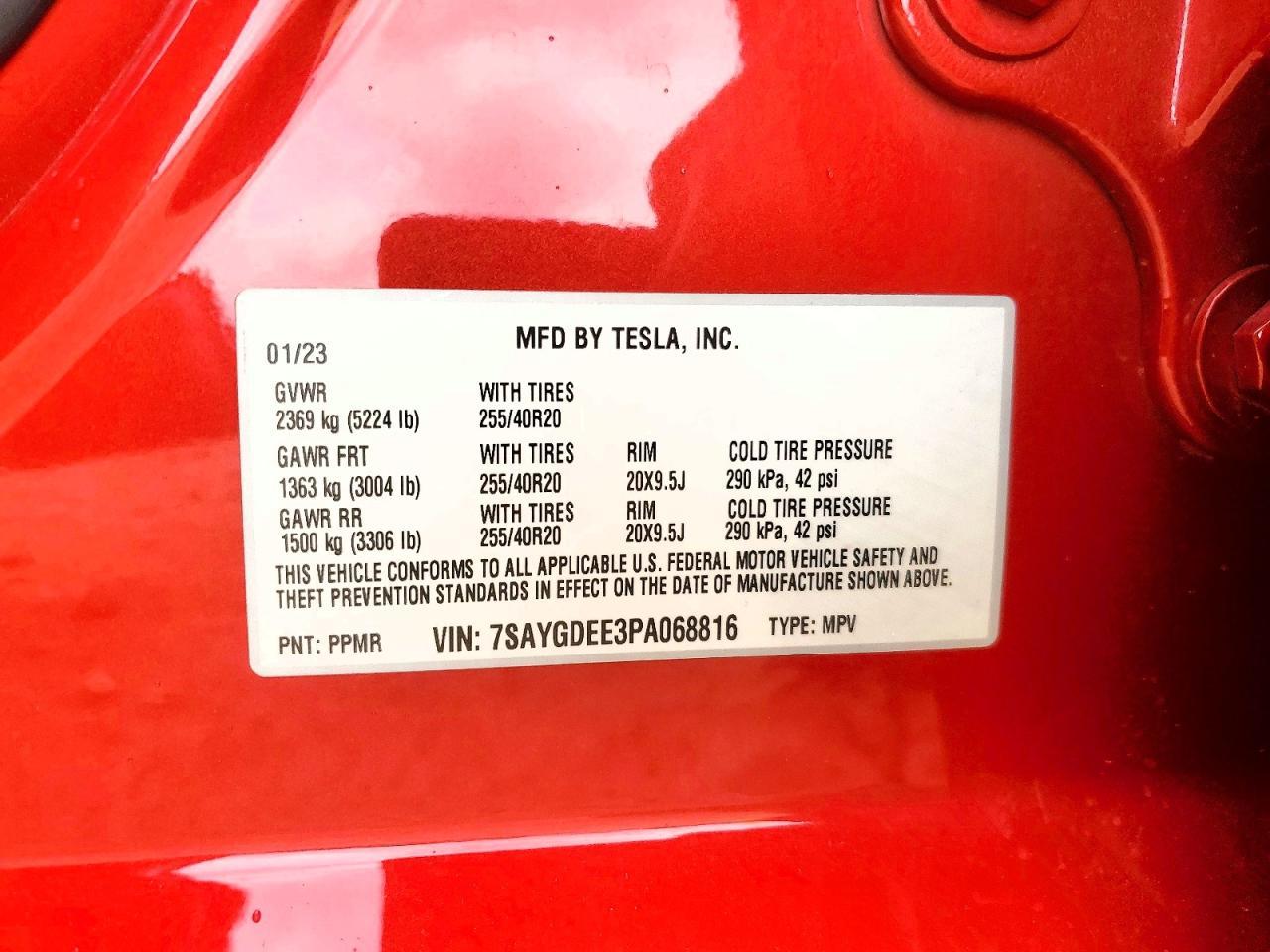 2023 TESLA MODEL Y