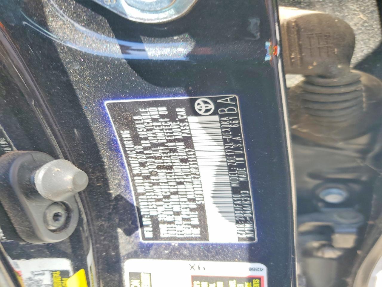 2018 TOYOTA COROLLA