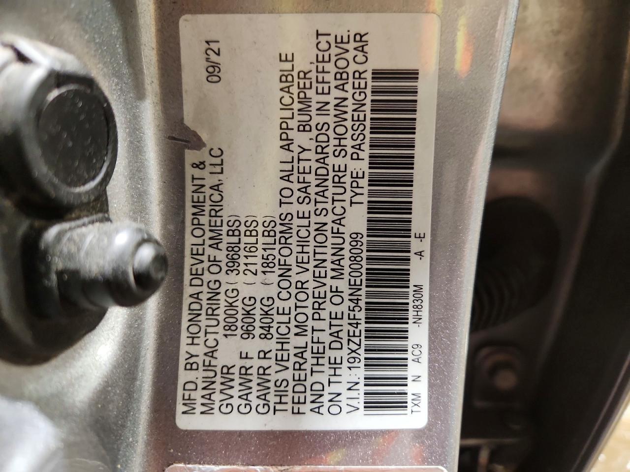 2022 HONDA Insight