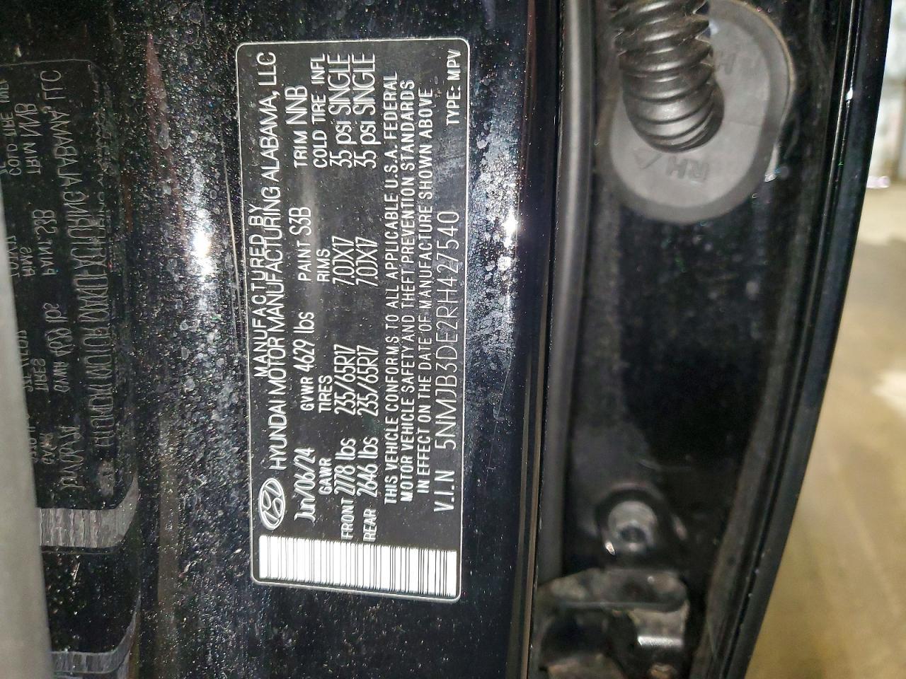 2024 HYUNDAI TUCSON