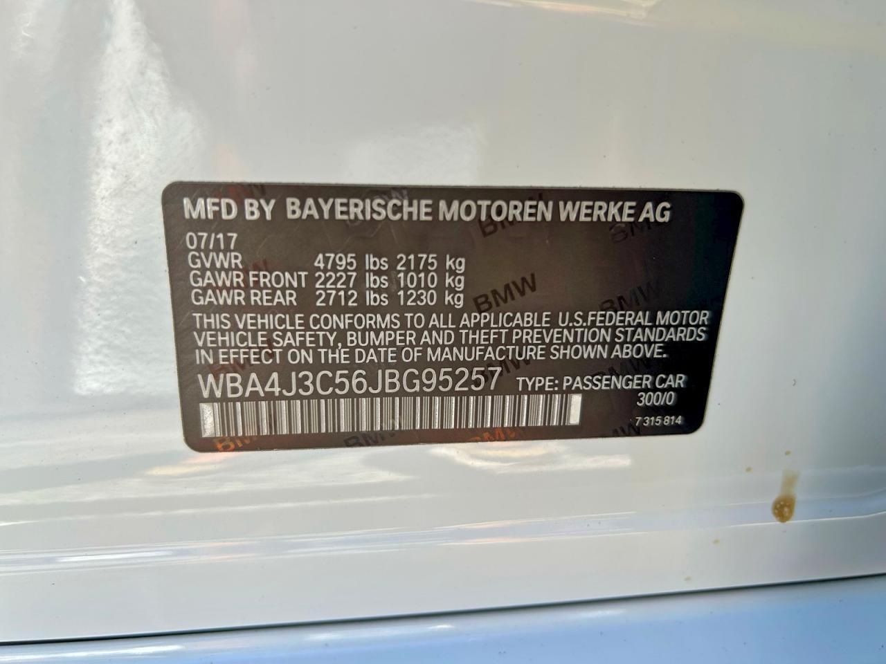 2018 BMW 4 Series