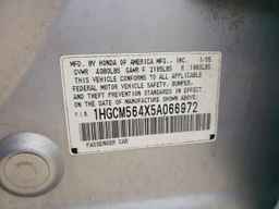2005 HONDA ACCORD