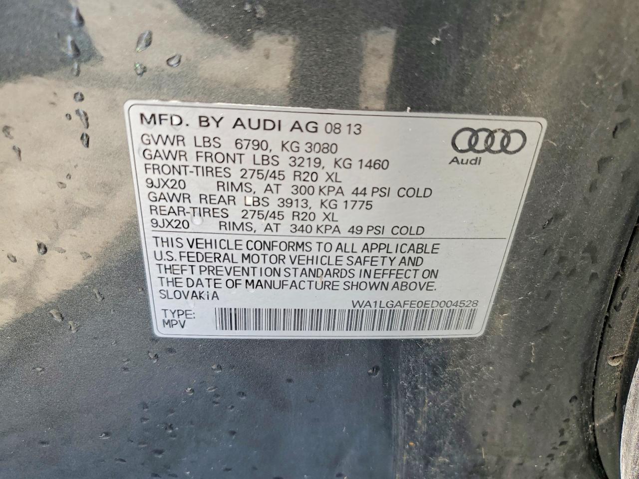 2014 AUDI Q7