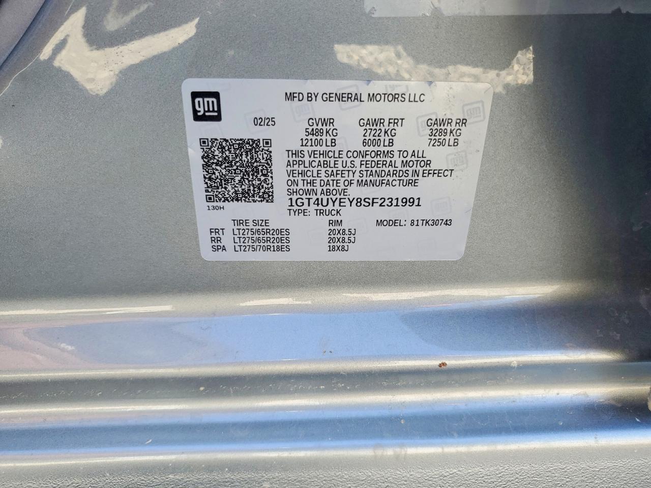2025 GMC Sierra