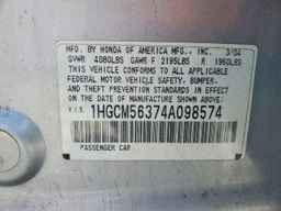 2004 HONDA ACCORD