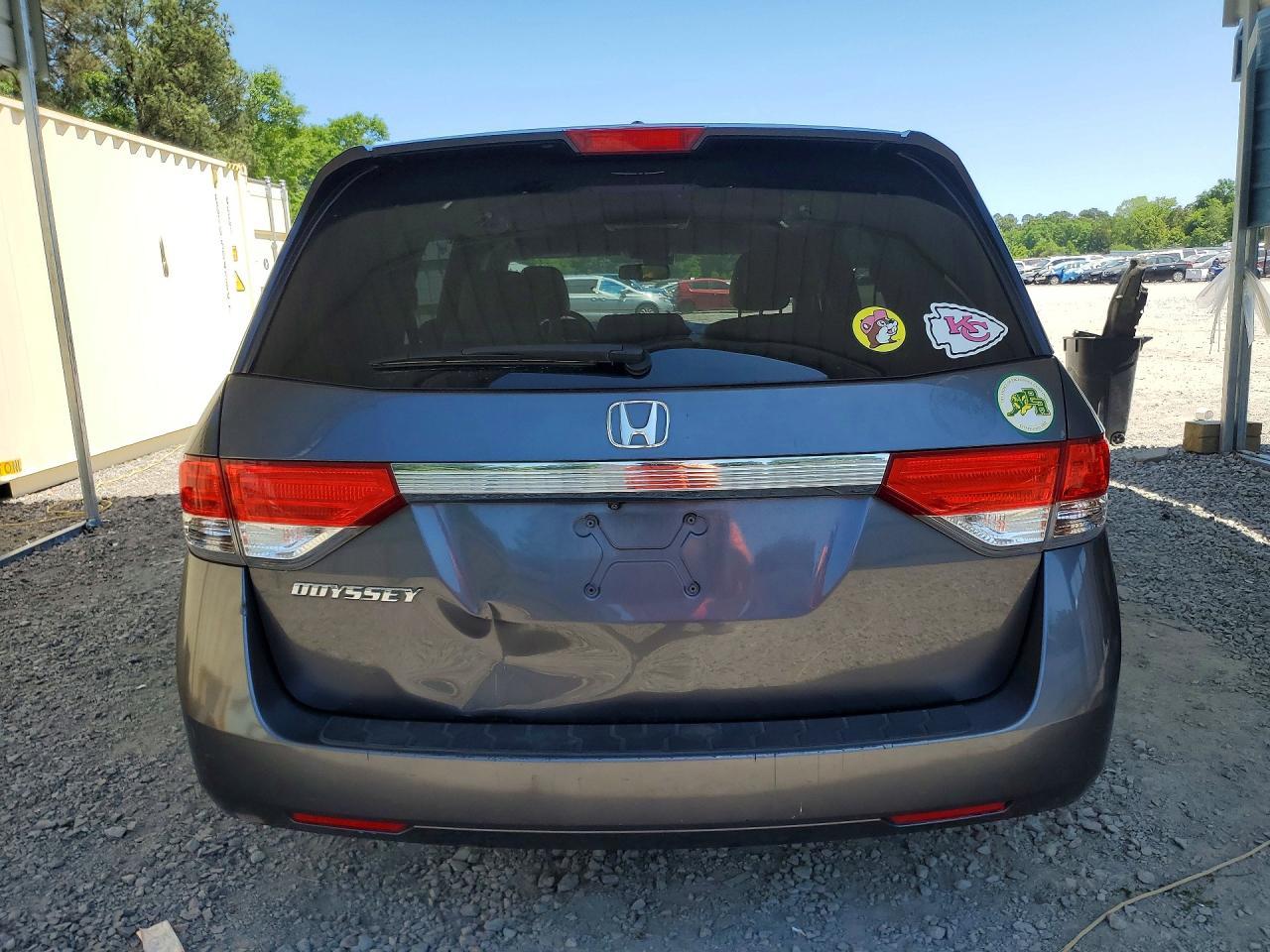 2016 HONDA ODYSSEY