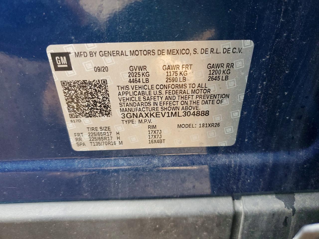 2021 CHEVROLET EQUINOX