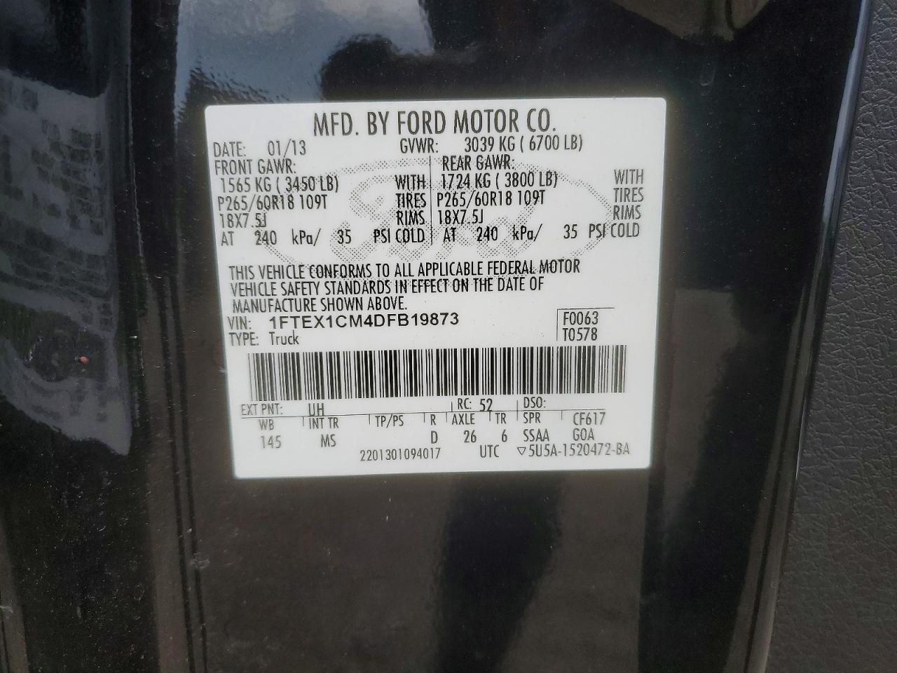 2013 FORD F-150