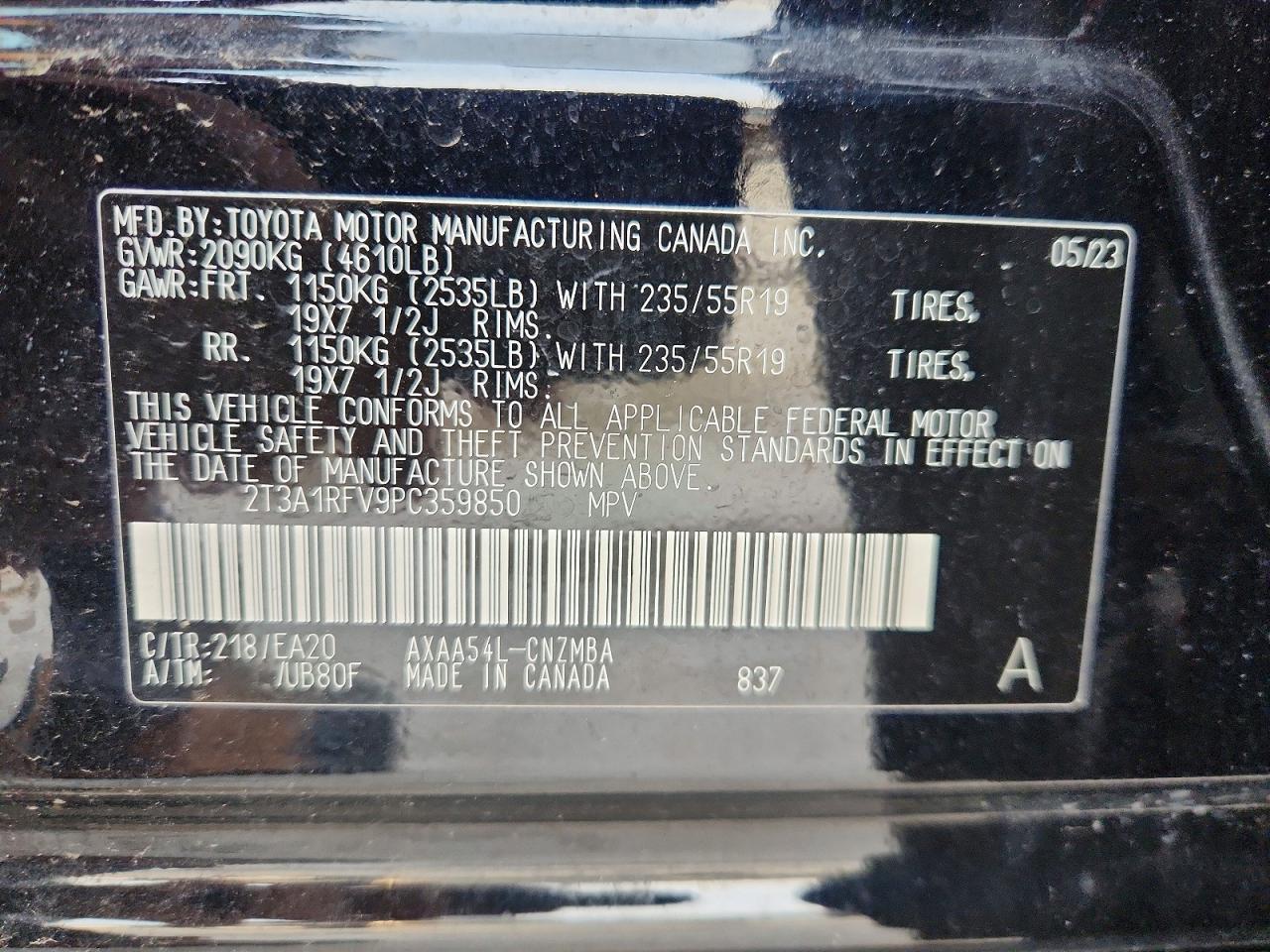 2023 TOYOTA RAV4