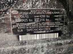 2011 HYUNDAI SONATA