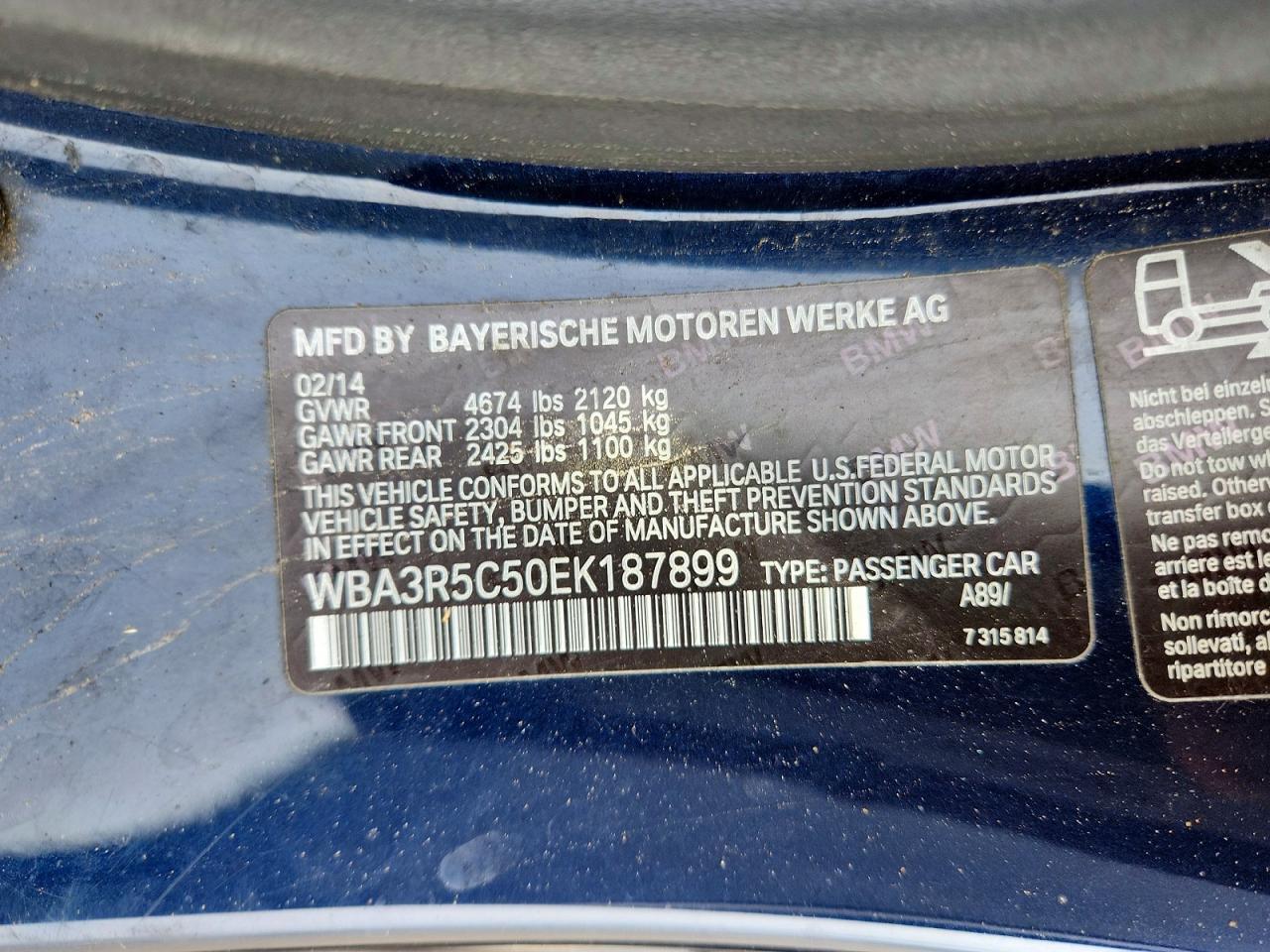 2014 BMW 4 Series