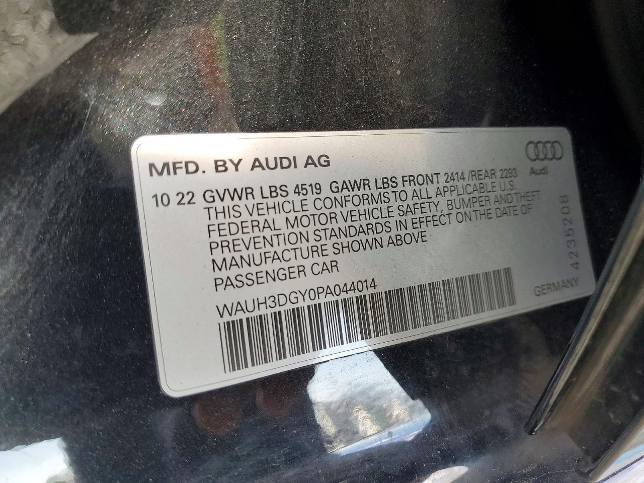 2023 AUDI S3