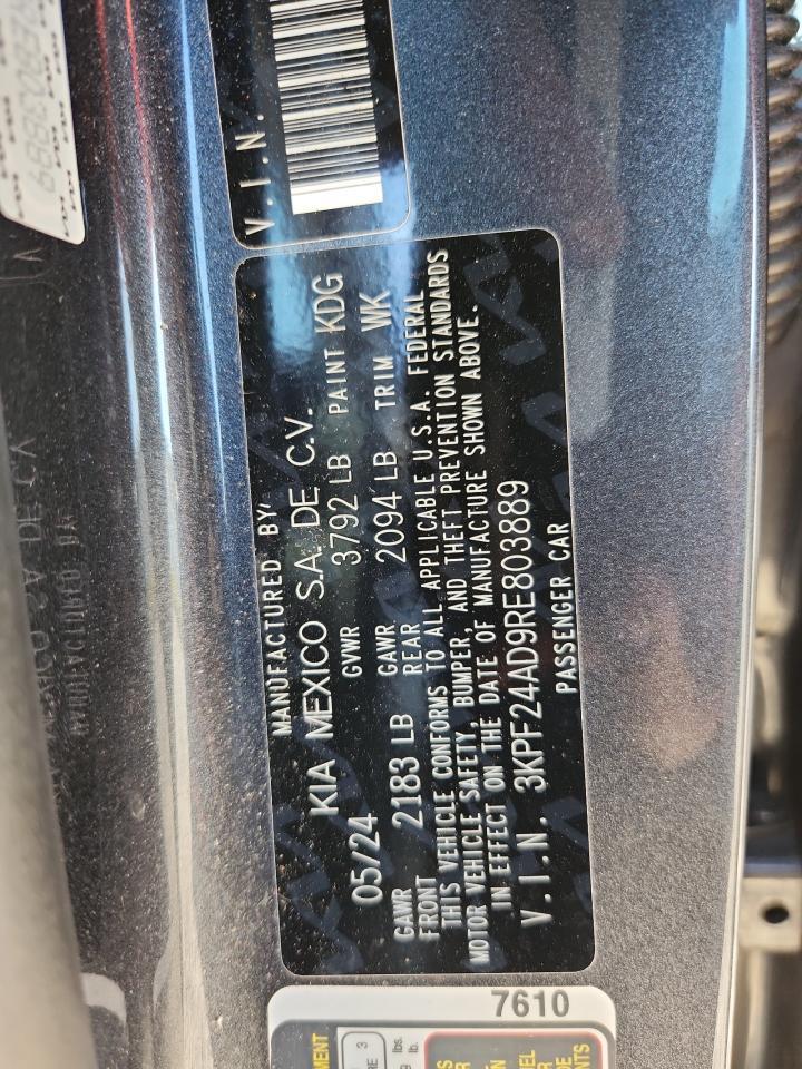 2024 KIA FORTE