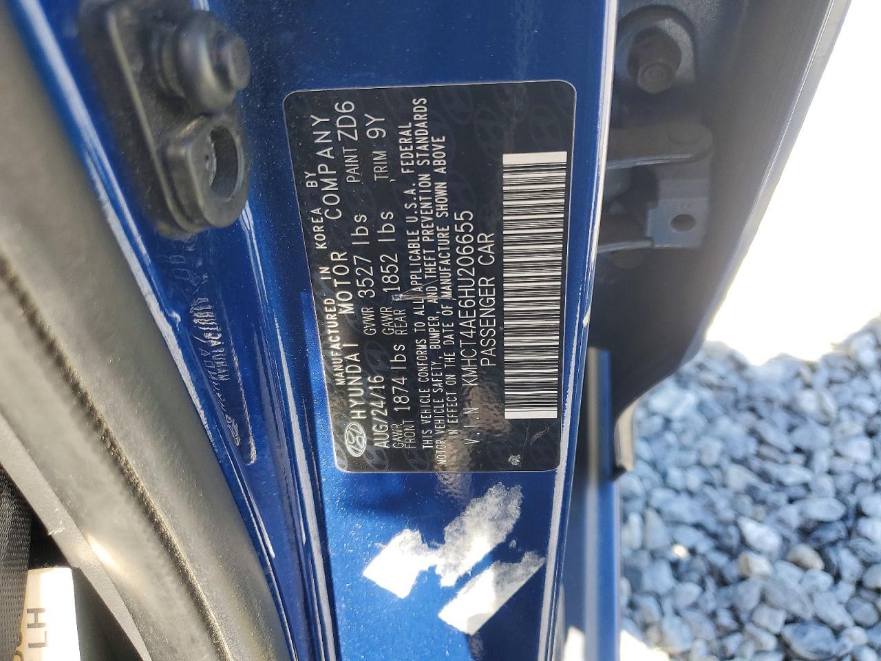2017 HYUNDAI ACCENT