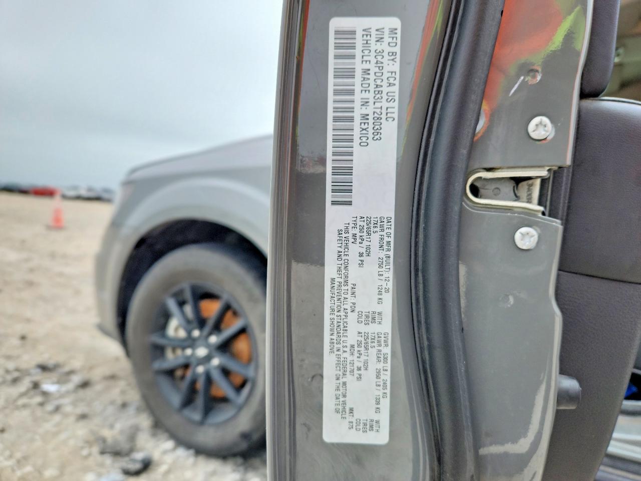 2020 DODGE JOURNEY