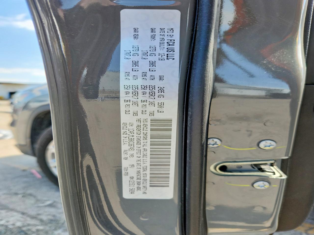 2019 JEEP CHEROKEE