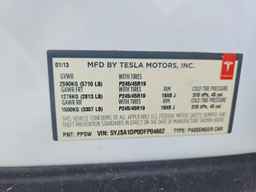 2013 TESLA MODEL S