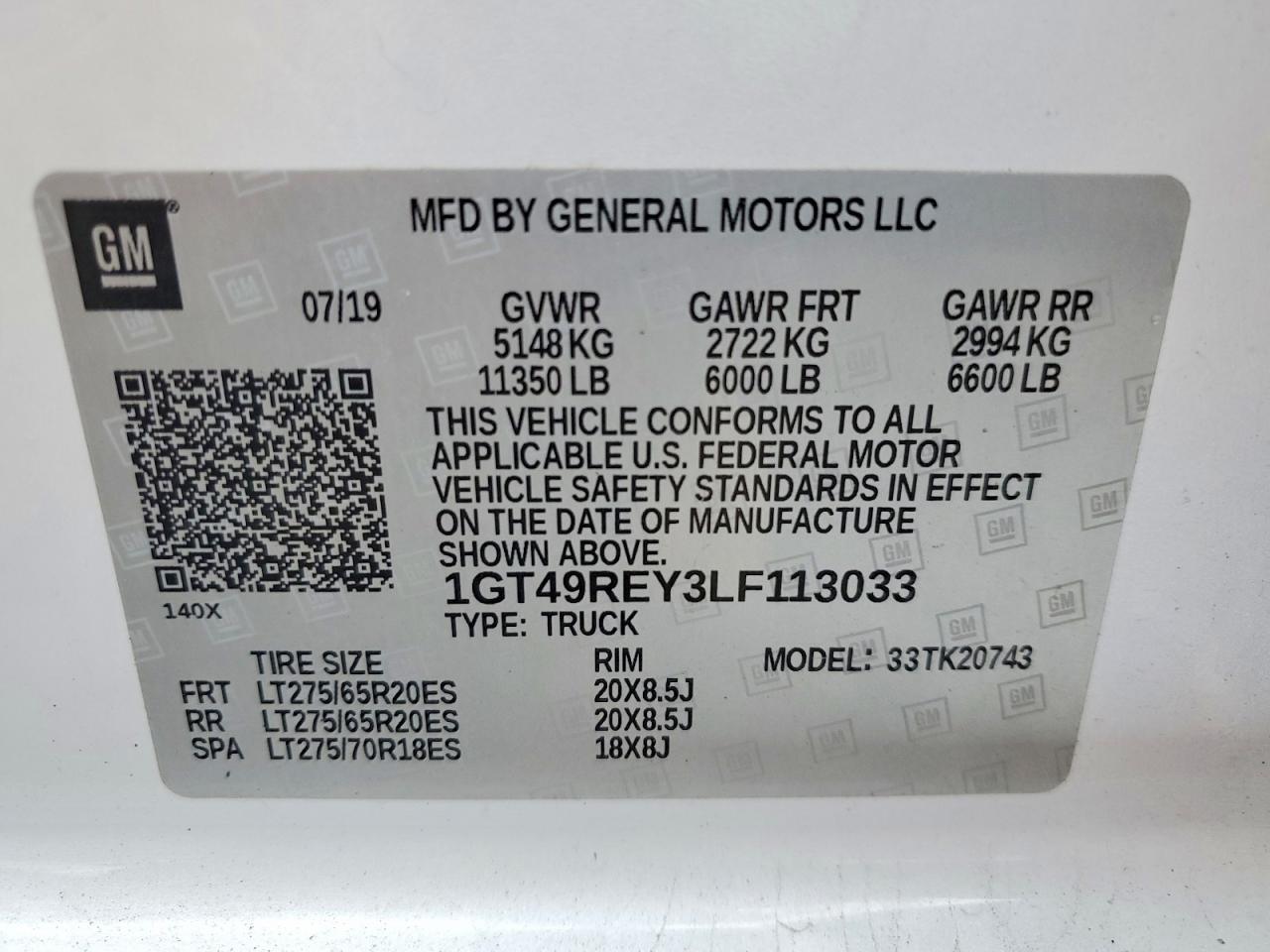 2020 GMC Sierra