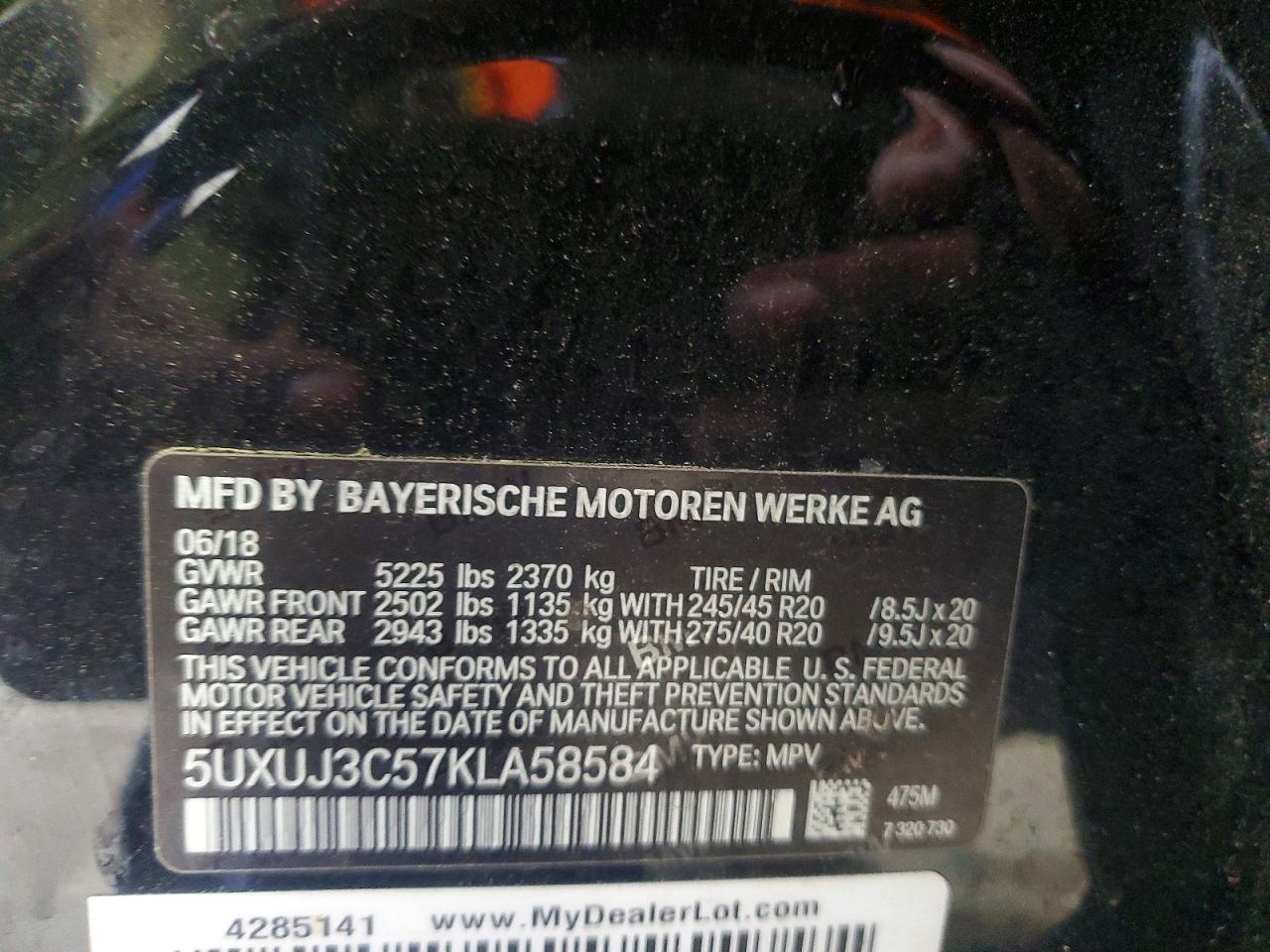 2019 BMW X4