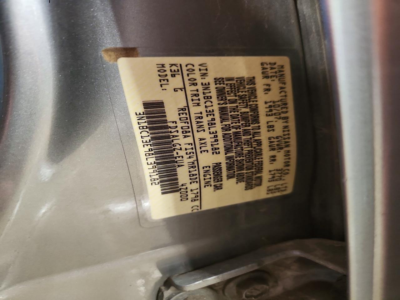 2008 NISSAN VERSA