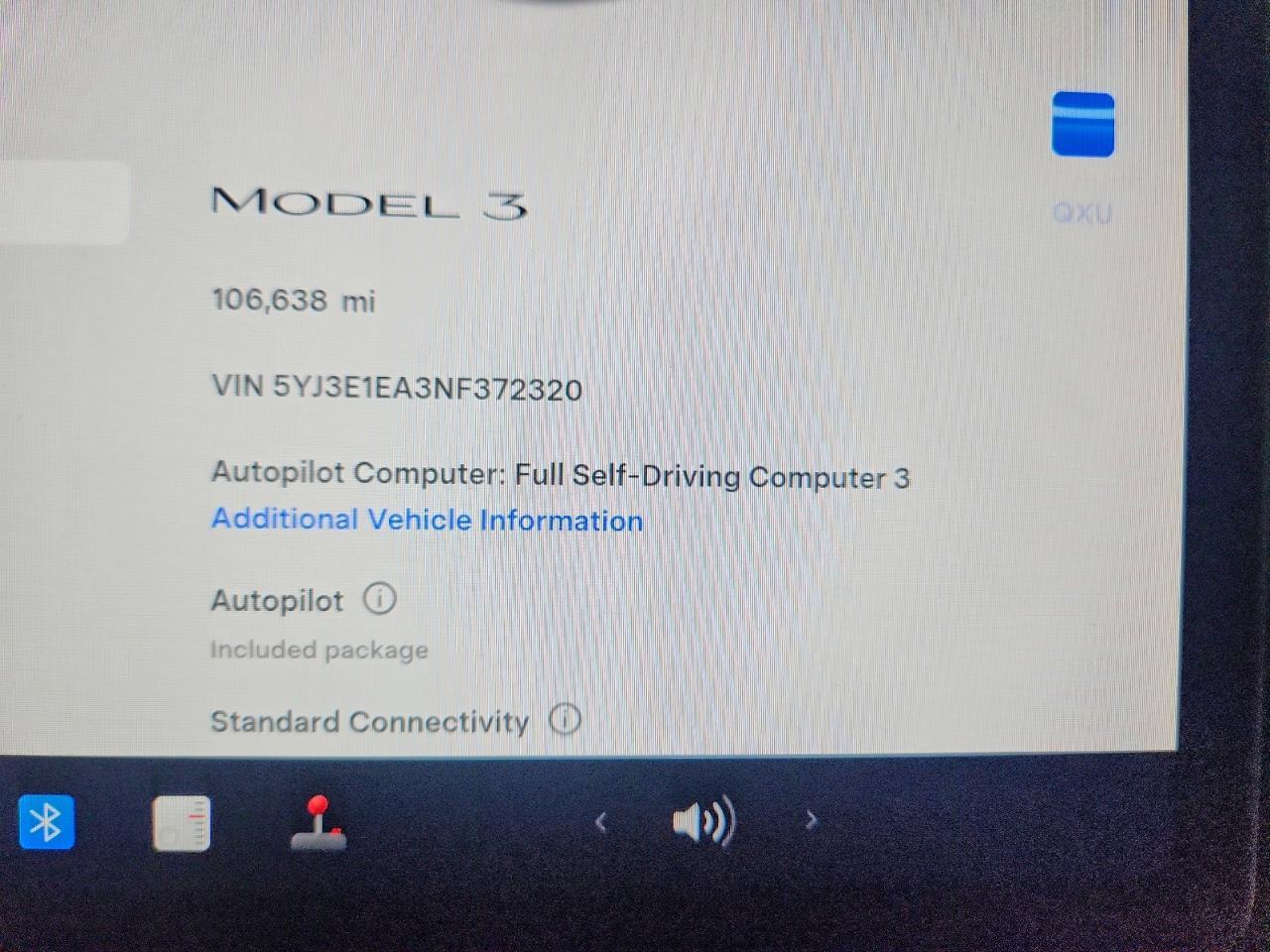 2022 TESLA MODEL 3