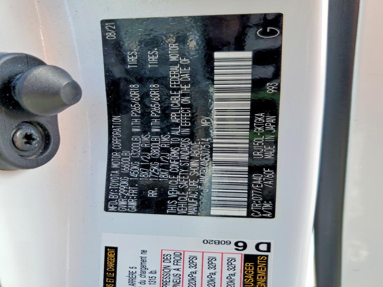 2022 LEXUS GX 460