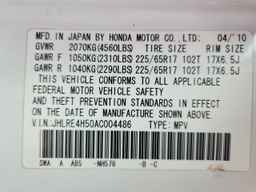 2010 HONDA CR-V