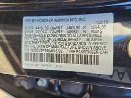 2019 HONDA ACCORD