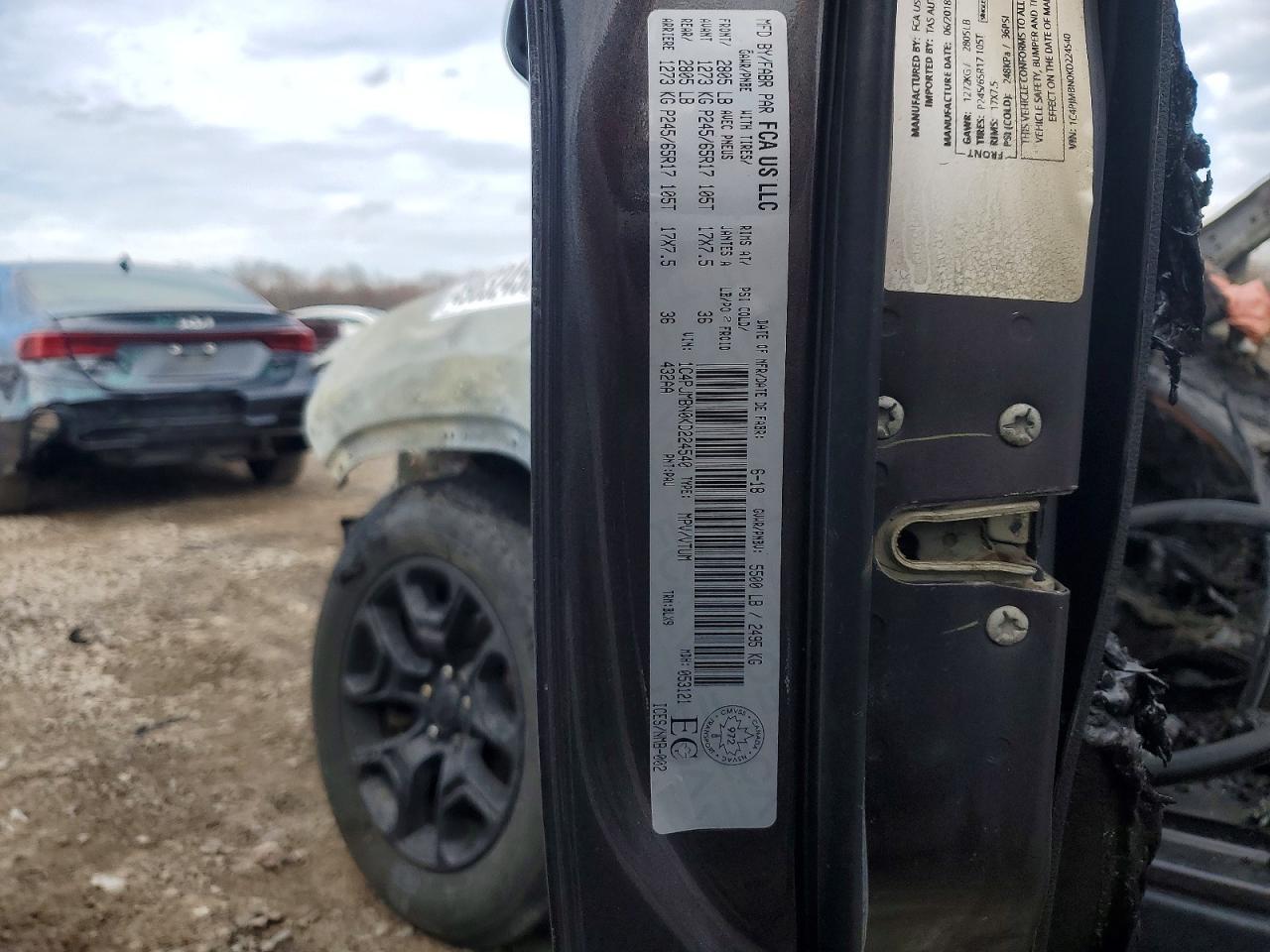 2019 JEEP CHEROKEE
