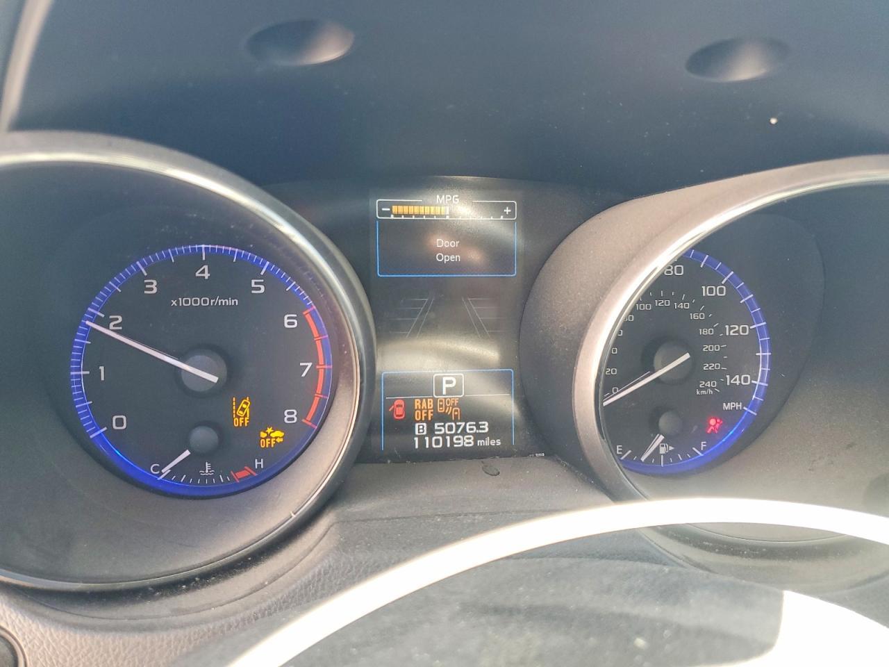 2018 SUBARU Outback