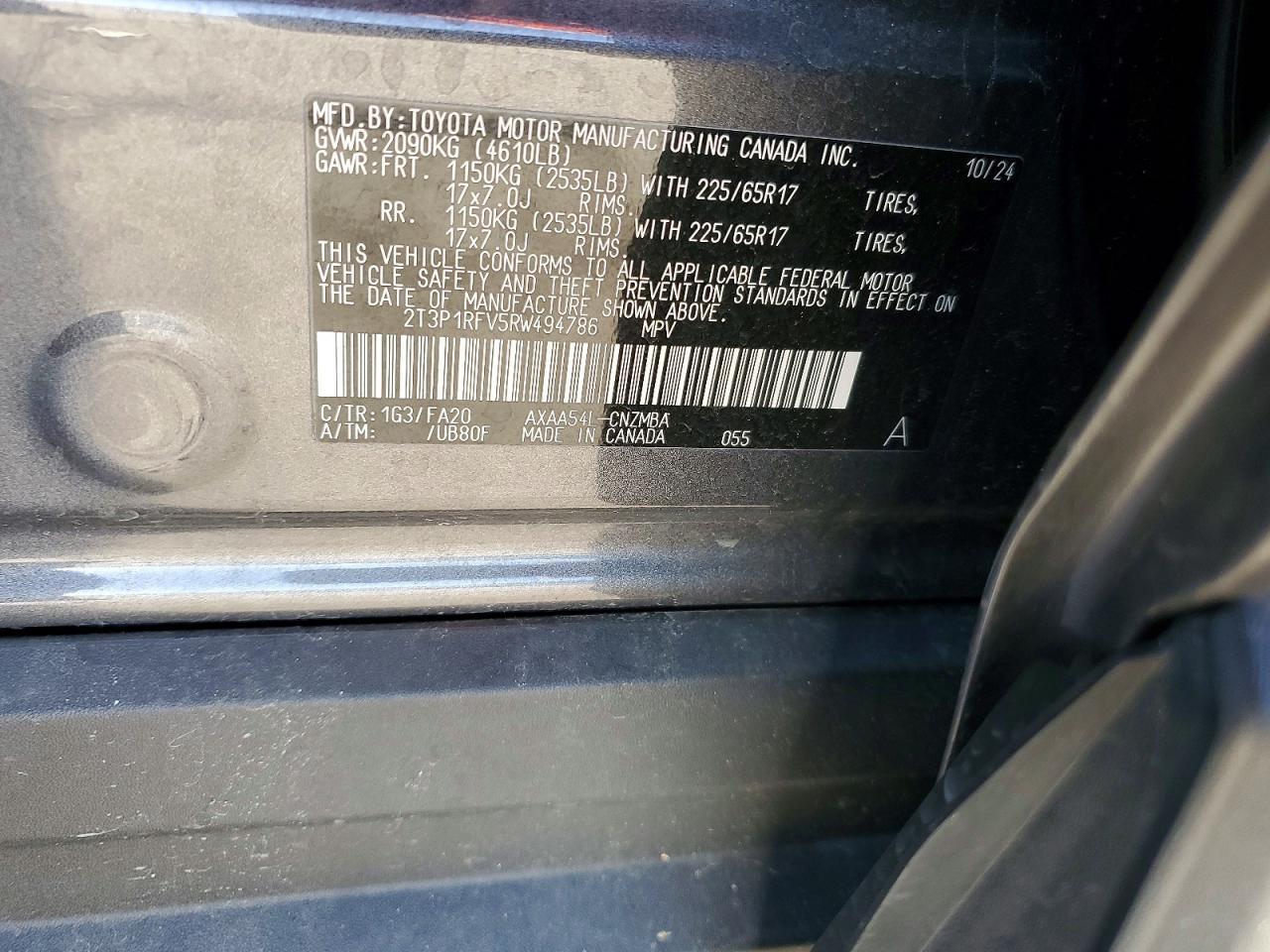 2024 TOYOTA RAV4