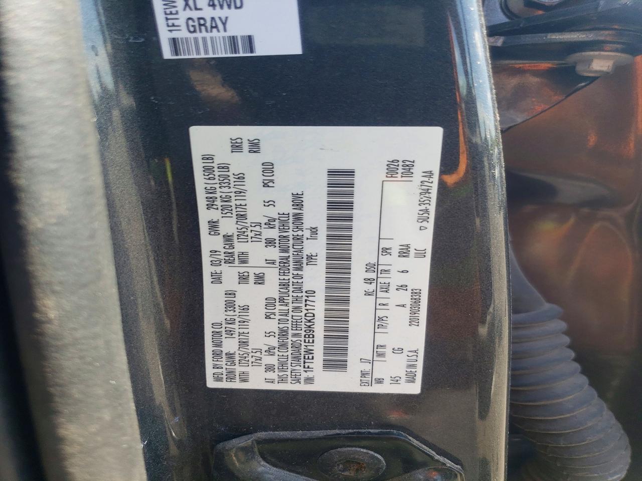 2019 FORD F-150 Lightning