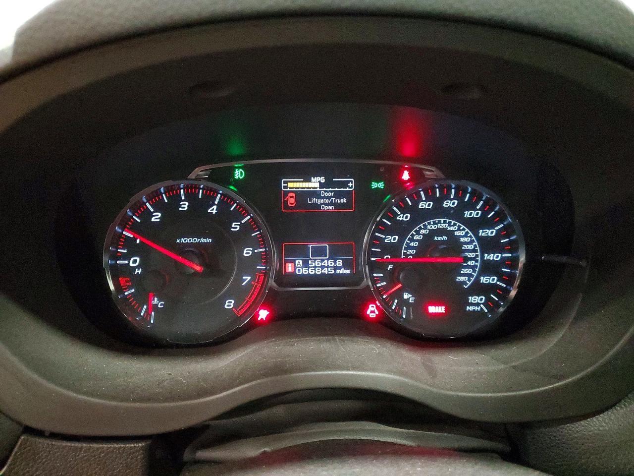 2018 SUBARU WRX