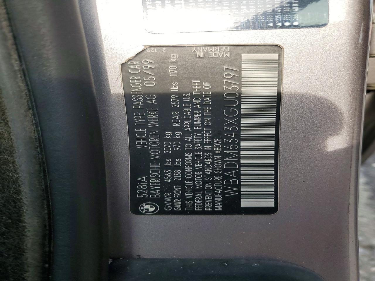 1999 BMW 5 series