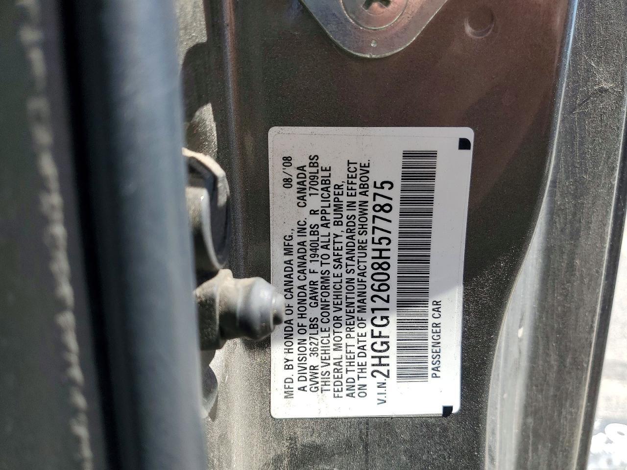 2008 HONDA CIVIC
