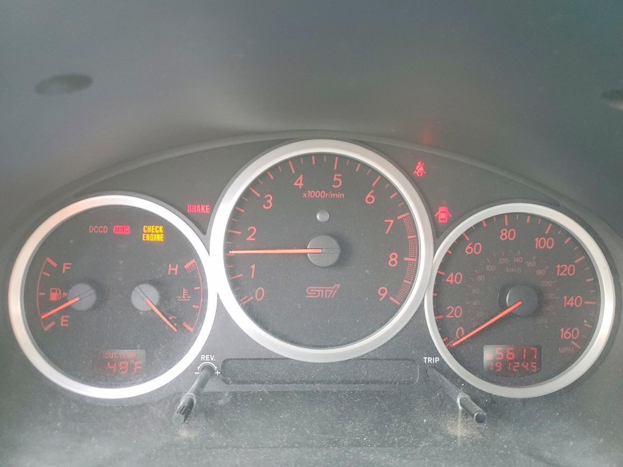 2007 SUBARU IMPREZA