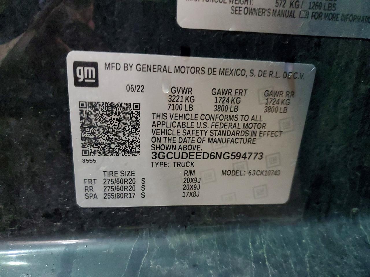 2022 CHEVROLET Silverado