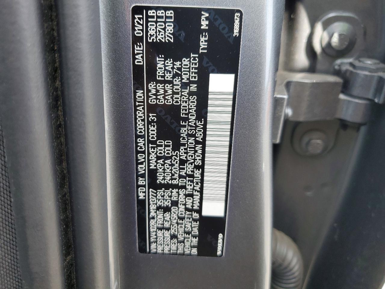 2021 VOLVO XC60