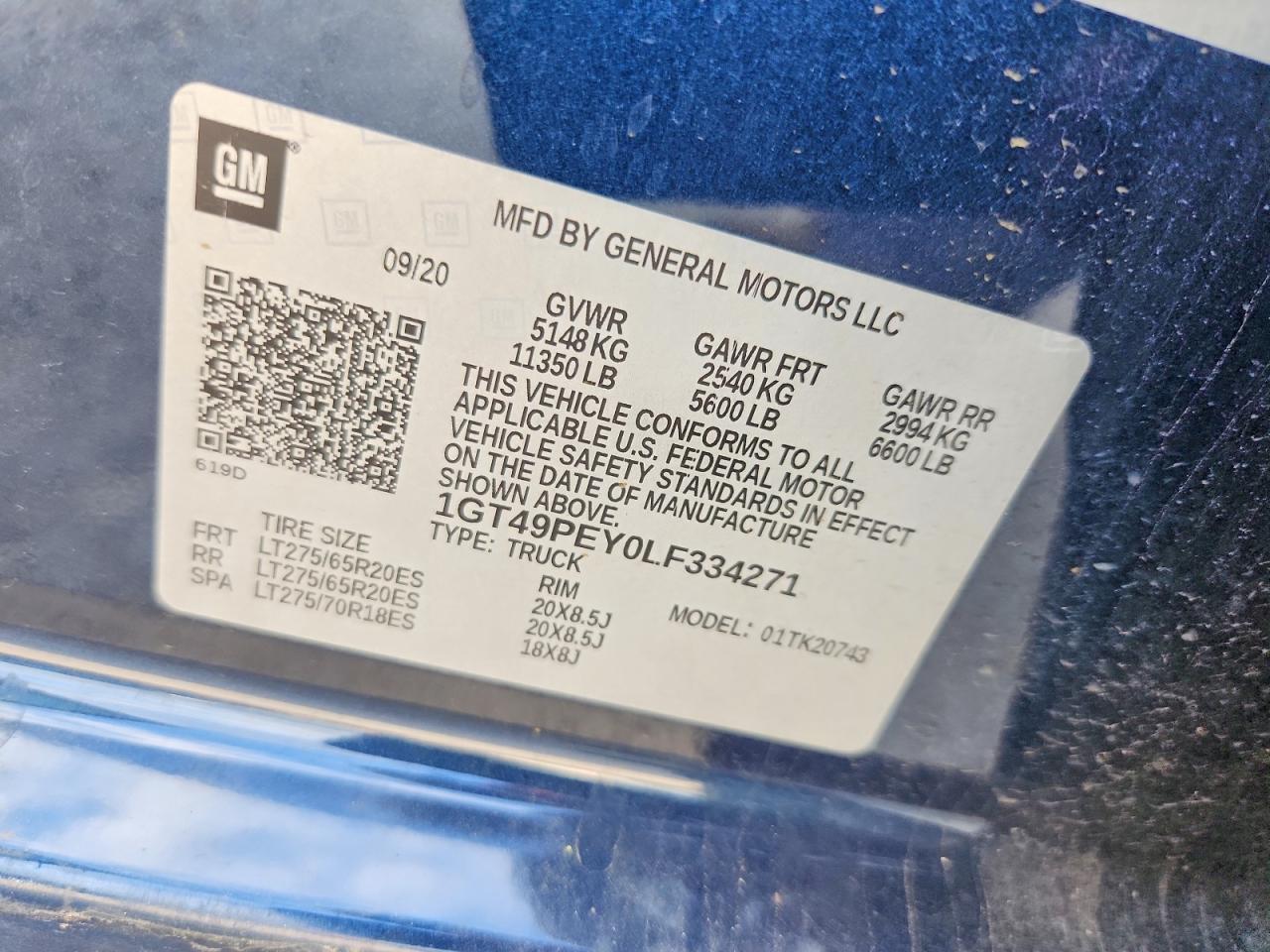 2020 GMC Sierra