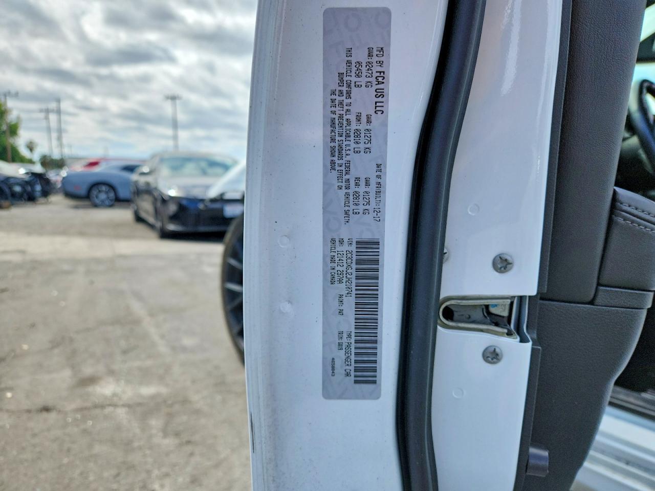 2018 DODGE CHARGER