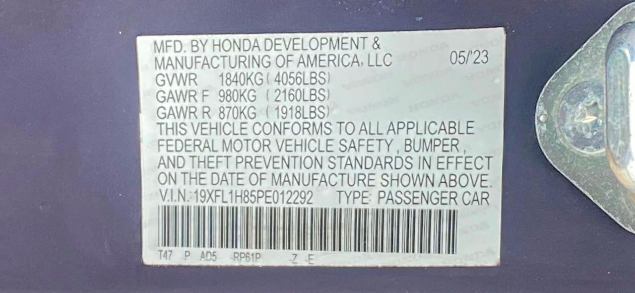2023 HONDA CIVIC