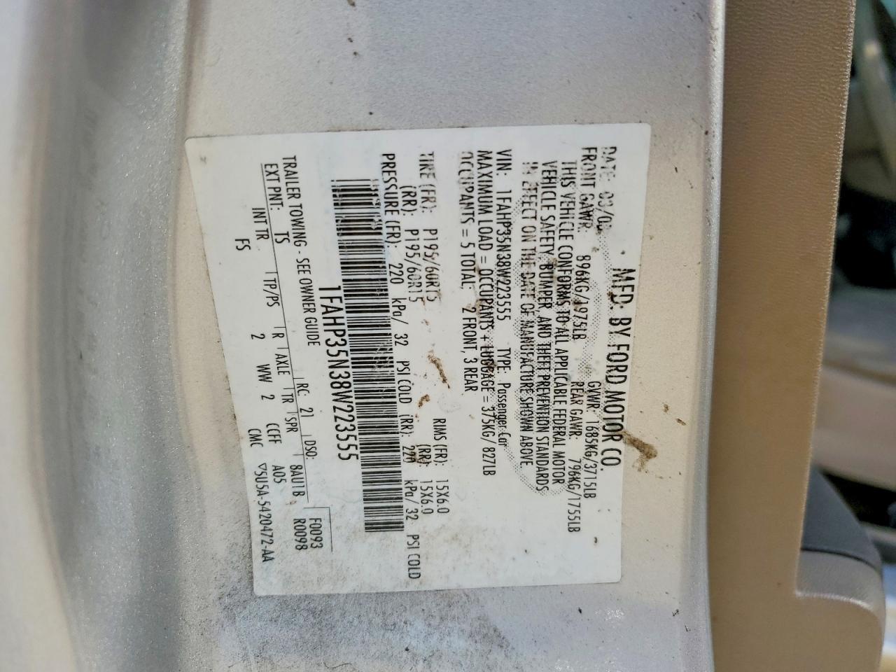 2008 FORD FOCUS