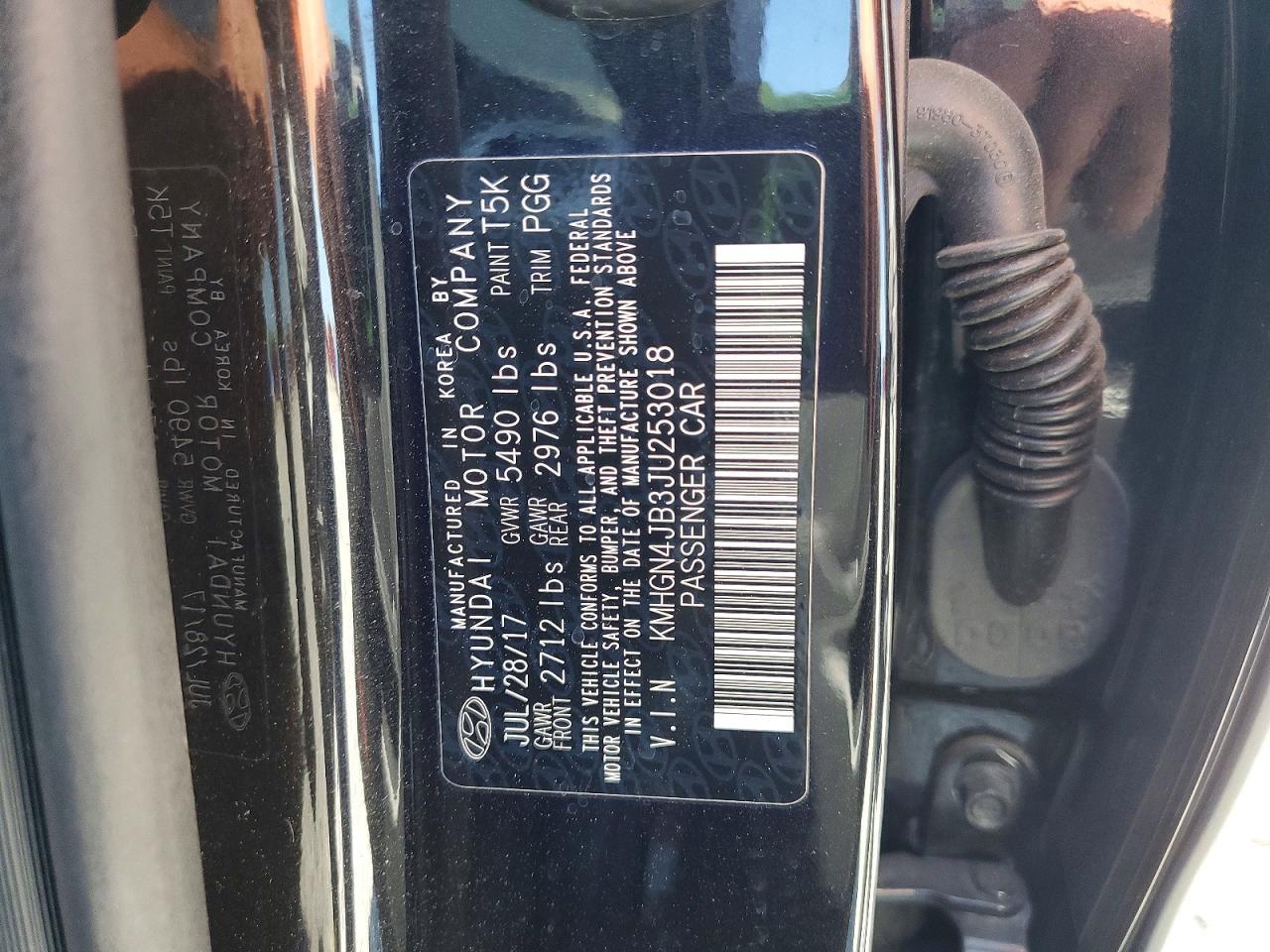 2018 GENESIS G80