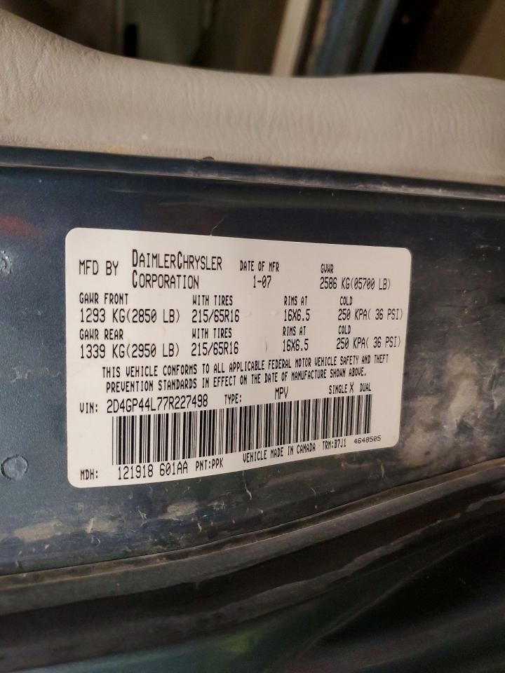 2007 DODGE GRAND CARAVAN