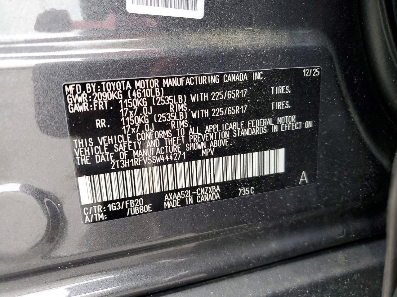 2025 TOYOTA RAV4
